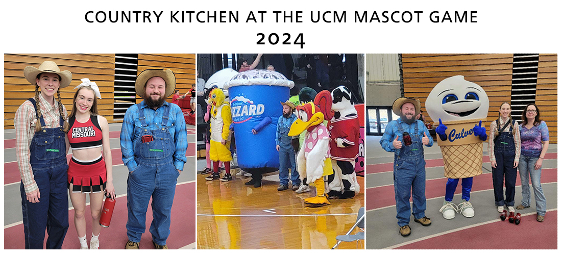 Country Kitchen at the UCM Mascot game